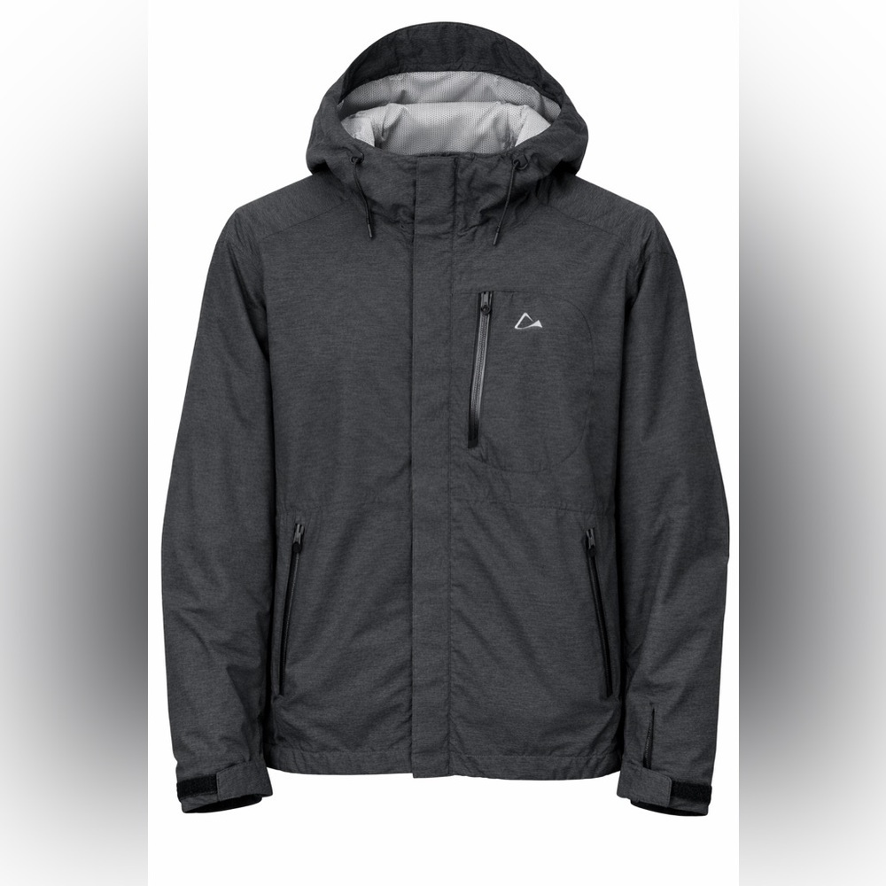 Paradox Outdoor Softshell Jacket Men L Hooded Water Resistant Ski Hiking